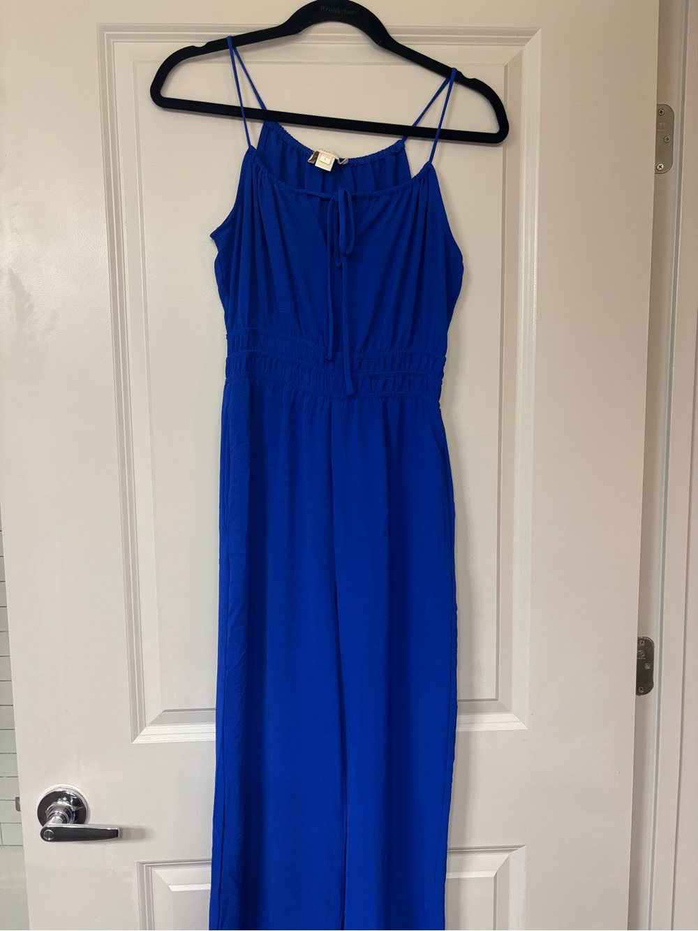 Women's Royal Blue Spaghetti Strap romper
